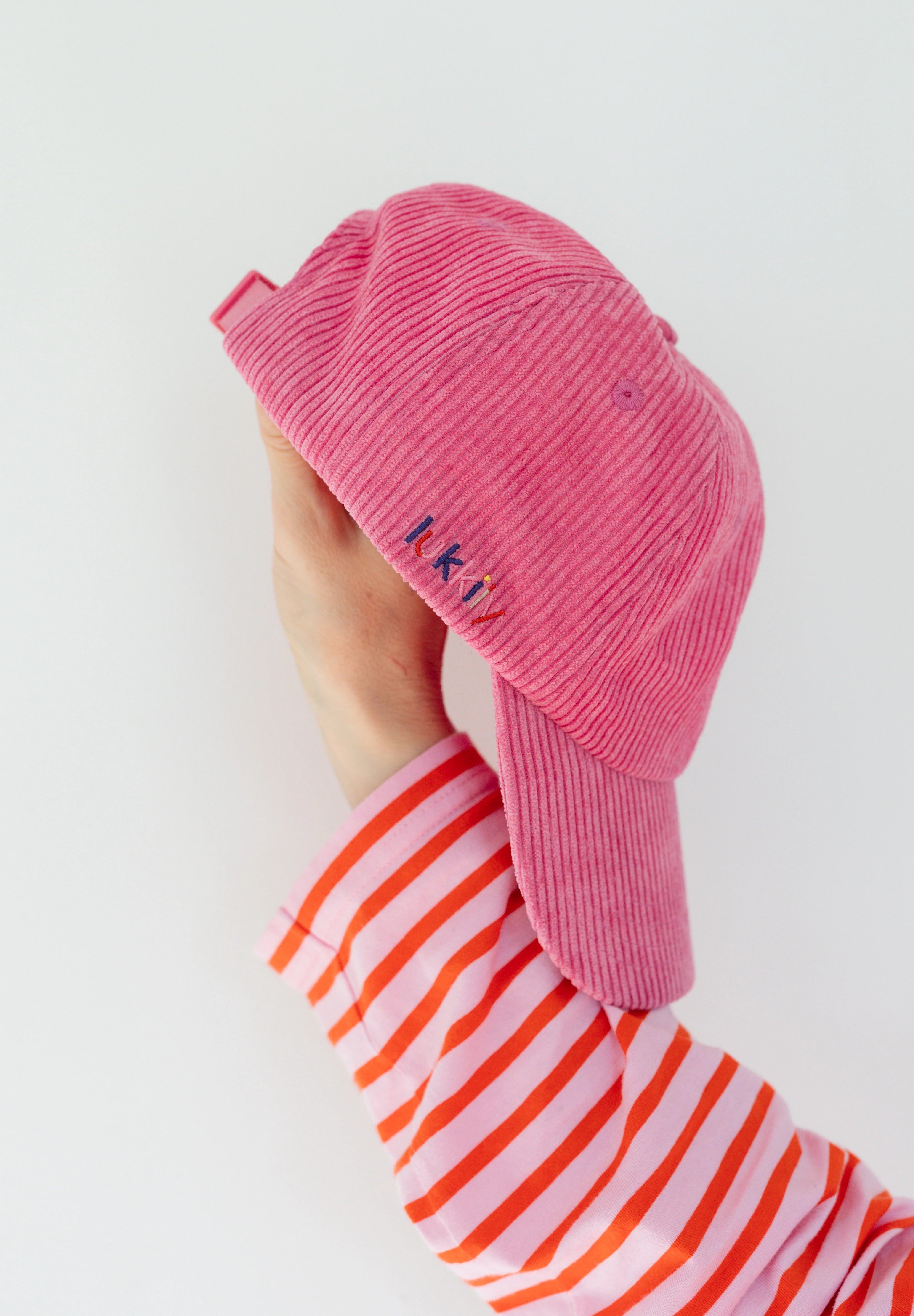 LUKKILY CAP | FÜR ERWACHSENE | cord pink
