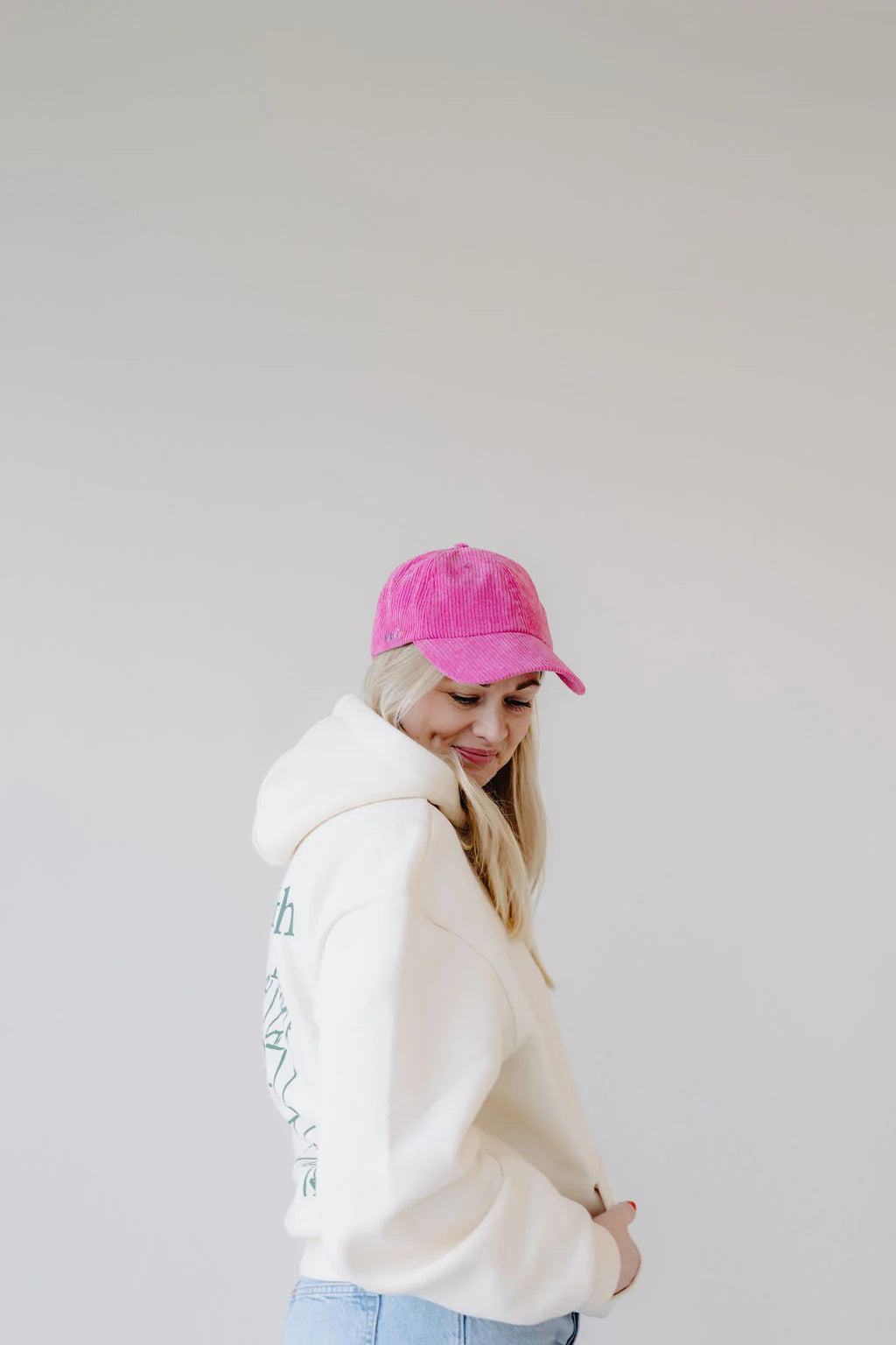 LUKKILY CAP | FÜR ERWACHSENE | cord pink