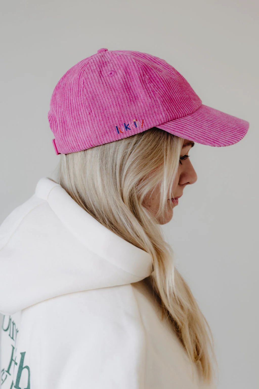 LUKKILY CAP | FÜR ERWACHSENE | cord pink
