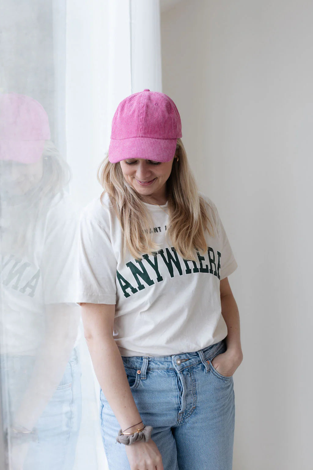 LUKKILY CAP | FÜR ERWACHSENE | cord pink