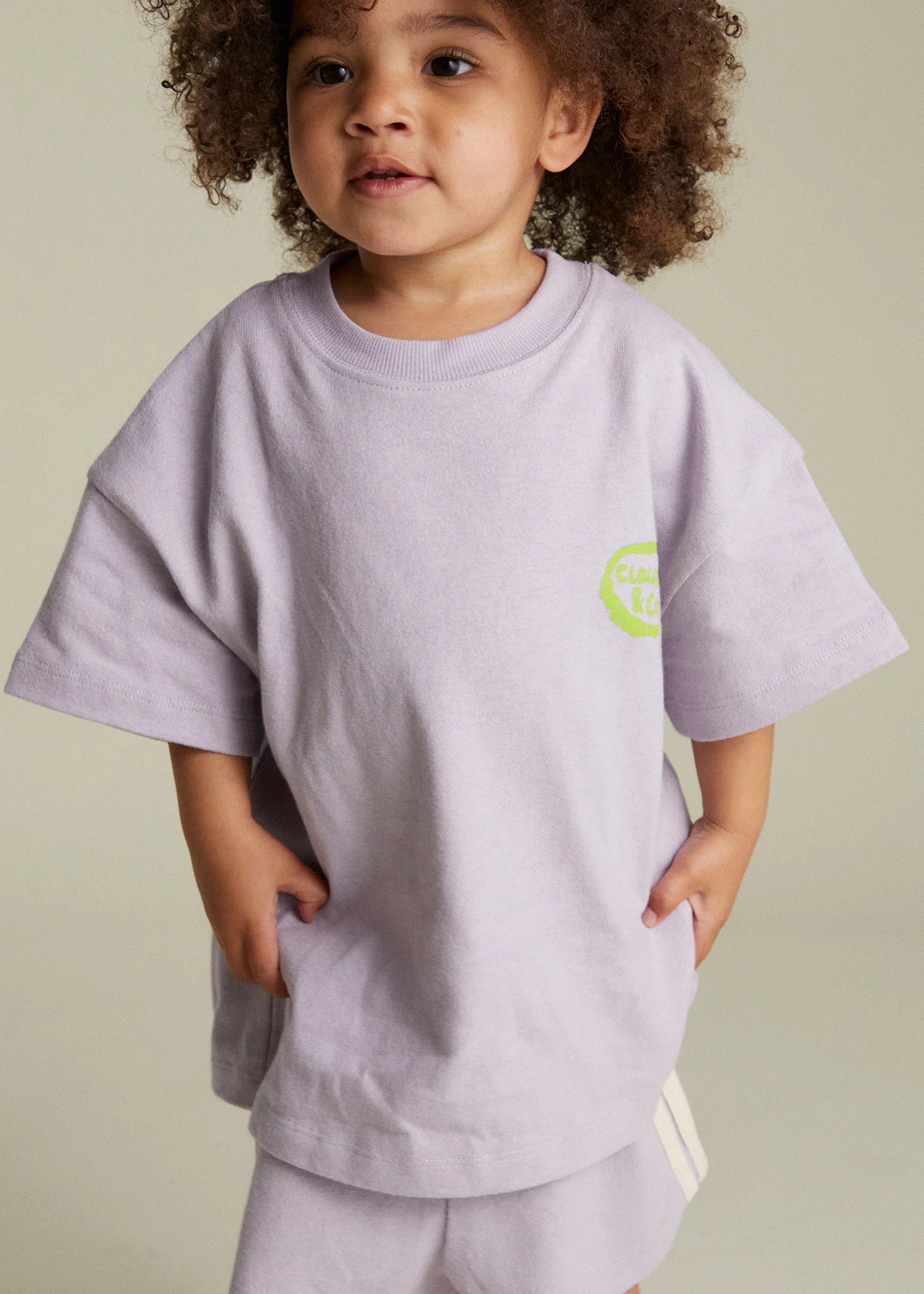 OVERSIZED KIDS T-SHIRT MIT PRINT
