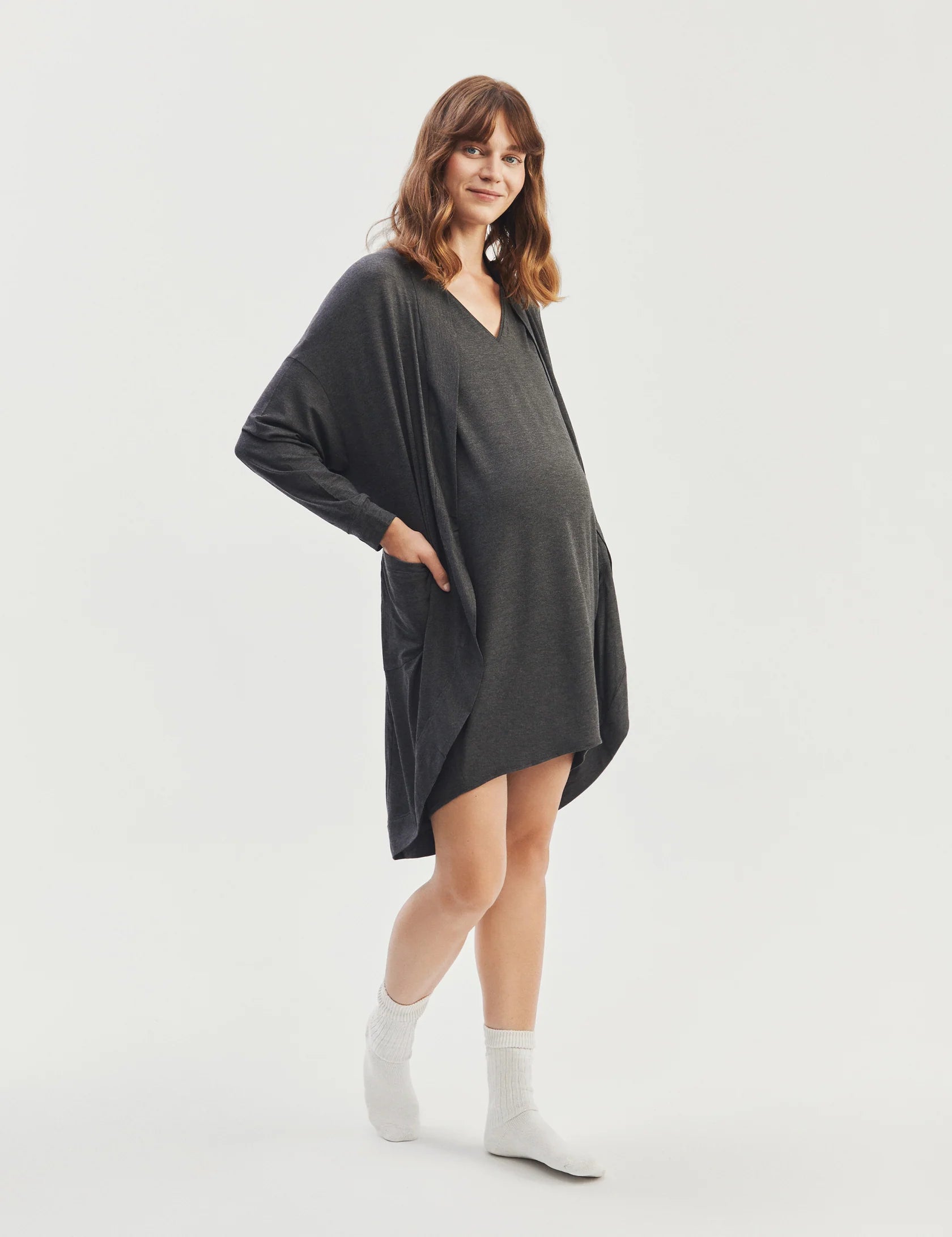 CARDIGAN | dark grey