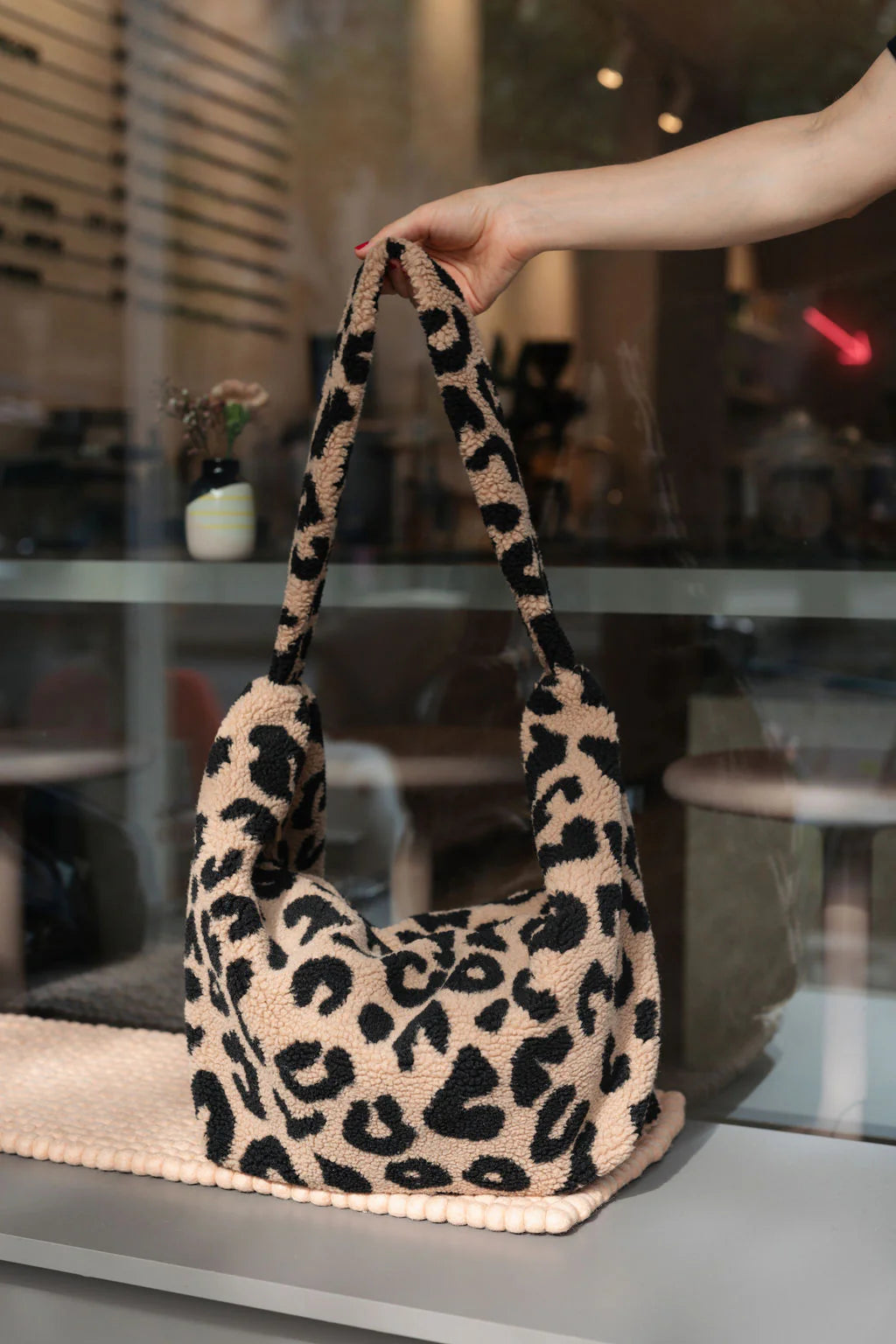 Teddy Tasche Leo Mom Bag Tasche Mit Leo Print Lukkily Bag #1 Mom