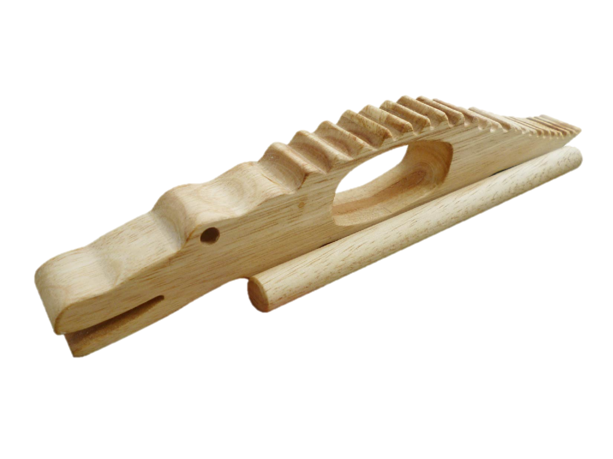 HOLZKLANGTIER | KROKODIL | wooden color
