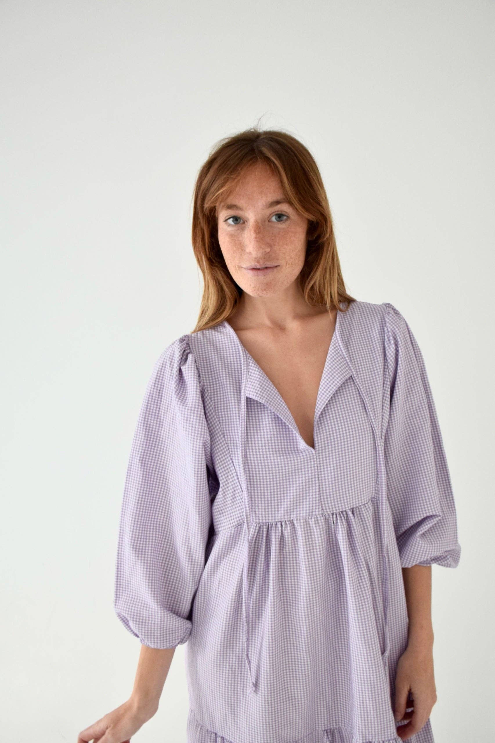 Kleid Gabriela Violett: S