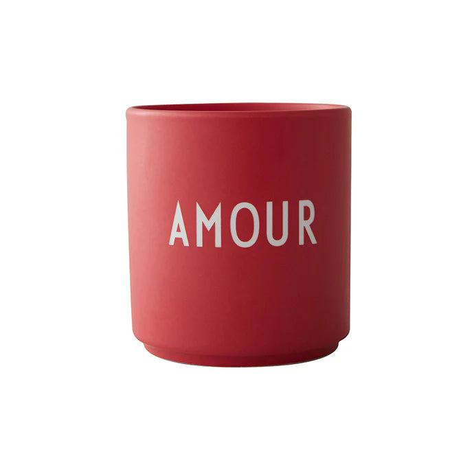 BECHER | AMOUR | rot