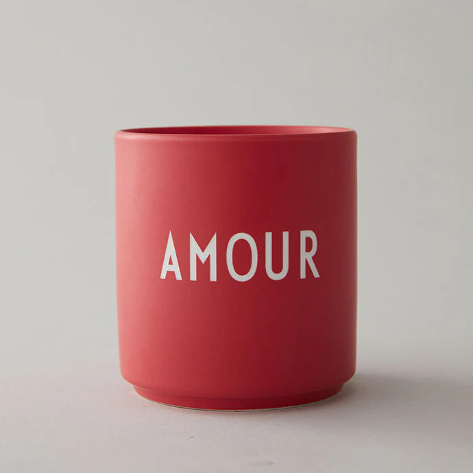 BECHER | AMOUR | rot