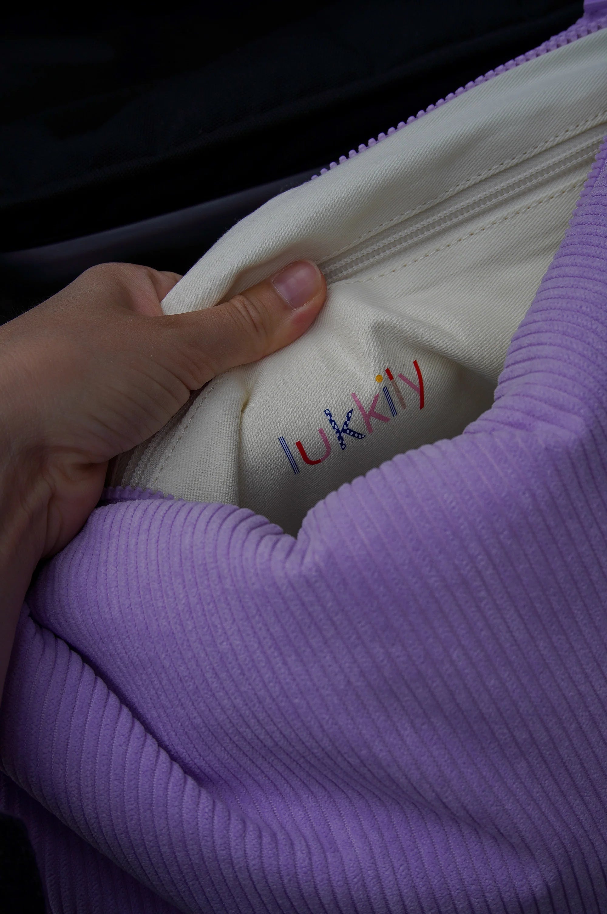 MOM BAG | LUKKILY BAG #1 | cord lilac