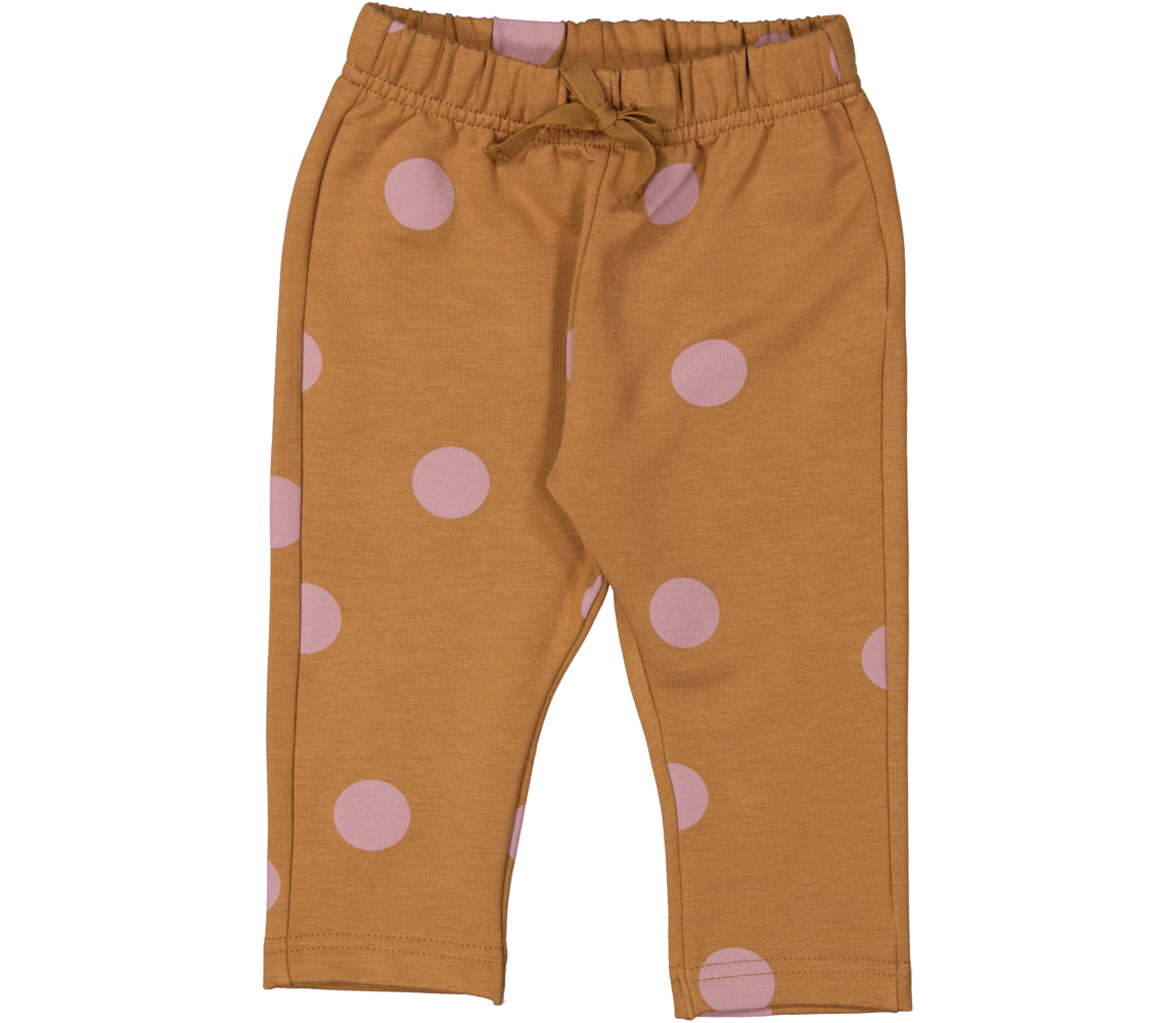 SWEATHOSE | cream taupe dot