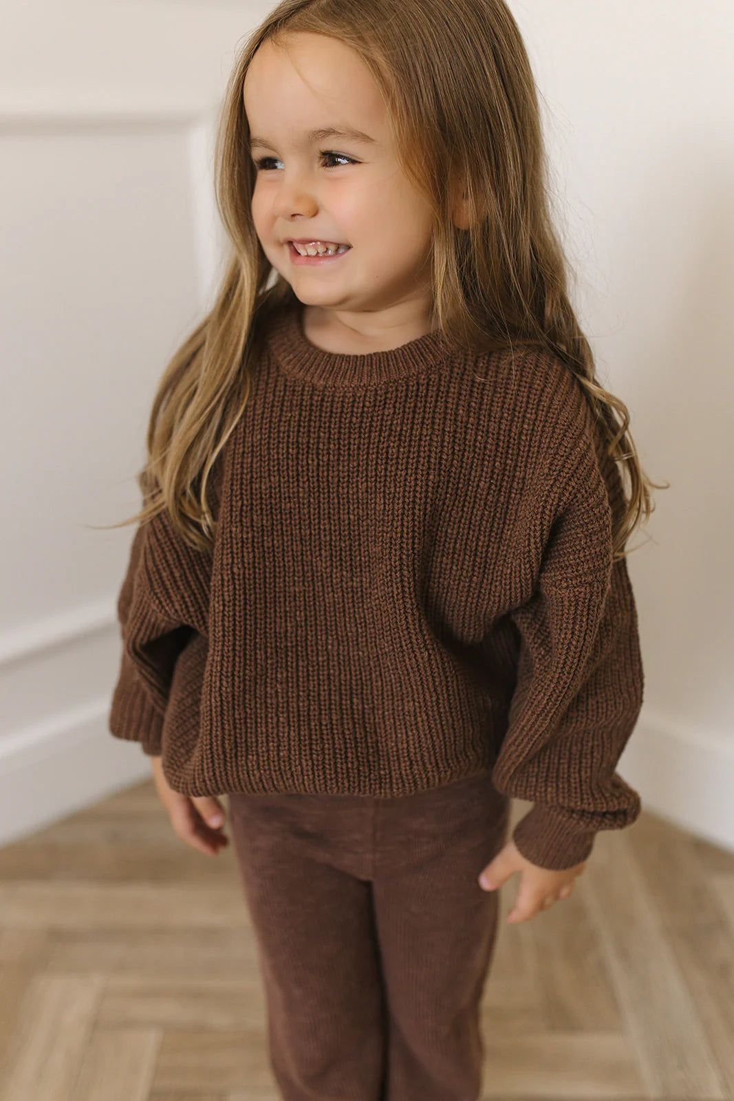 STRICK-PULLOVER | cocoa