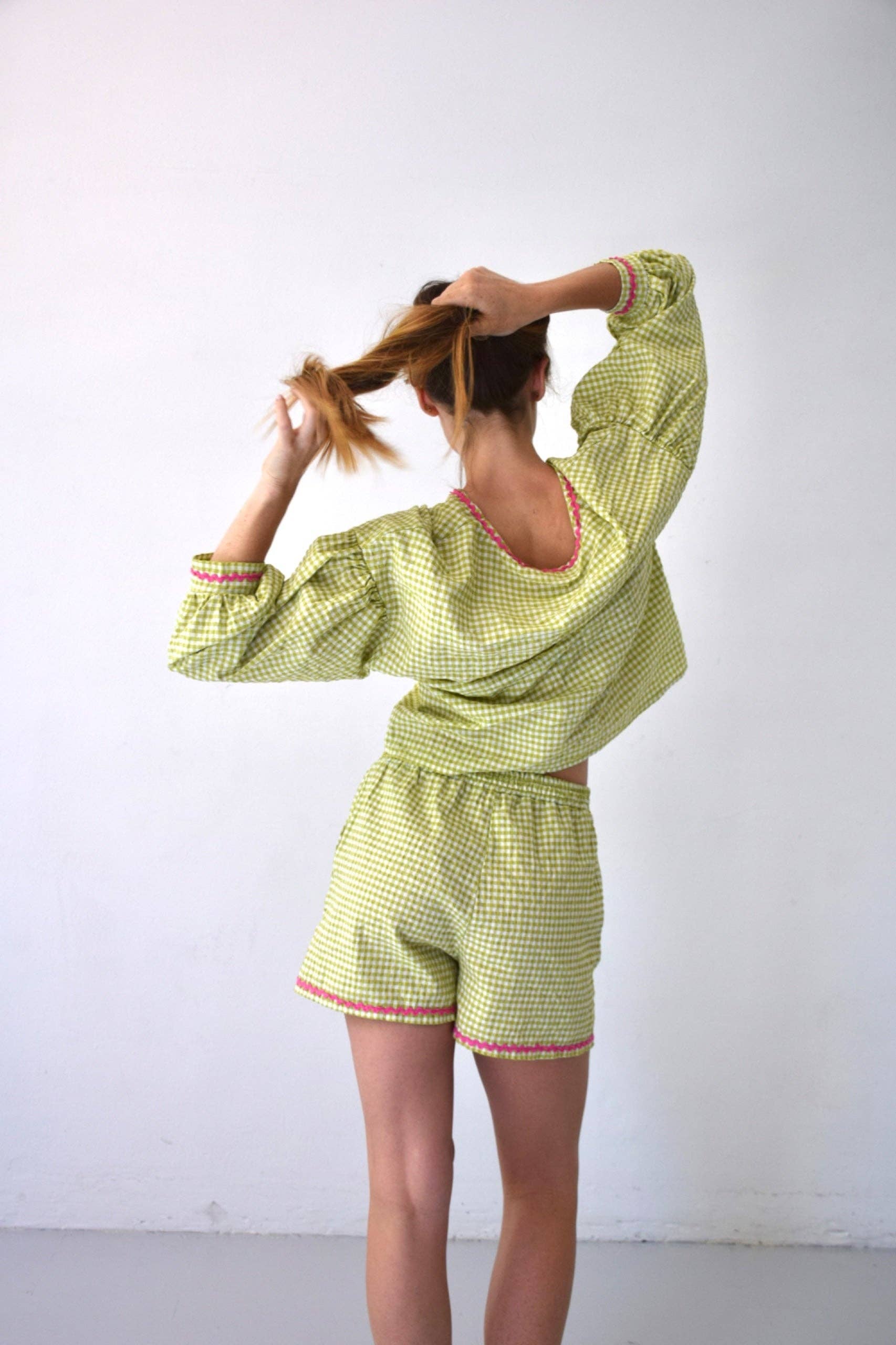 SHORTS | vichy grün