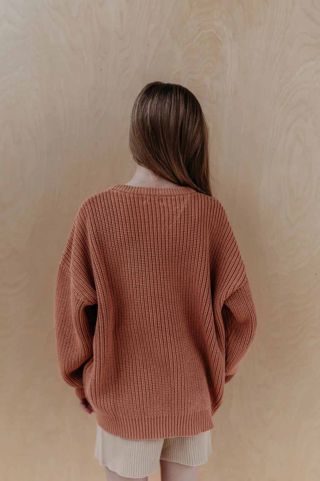 STRICK-PULLOVER | terracotta