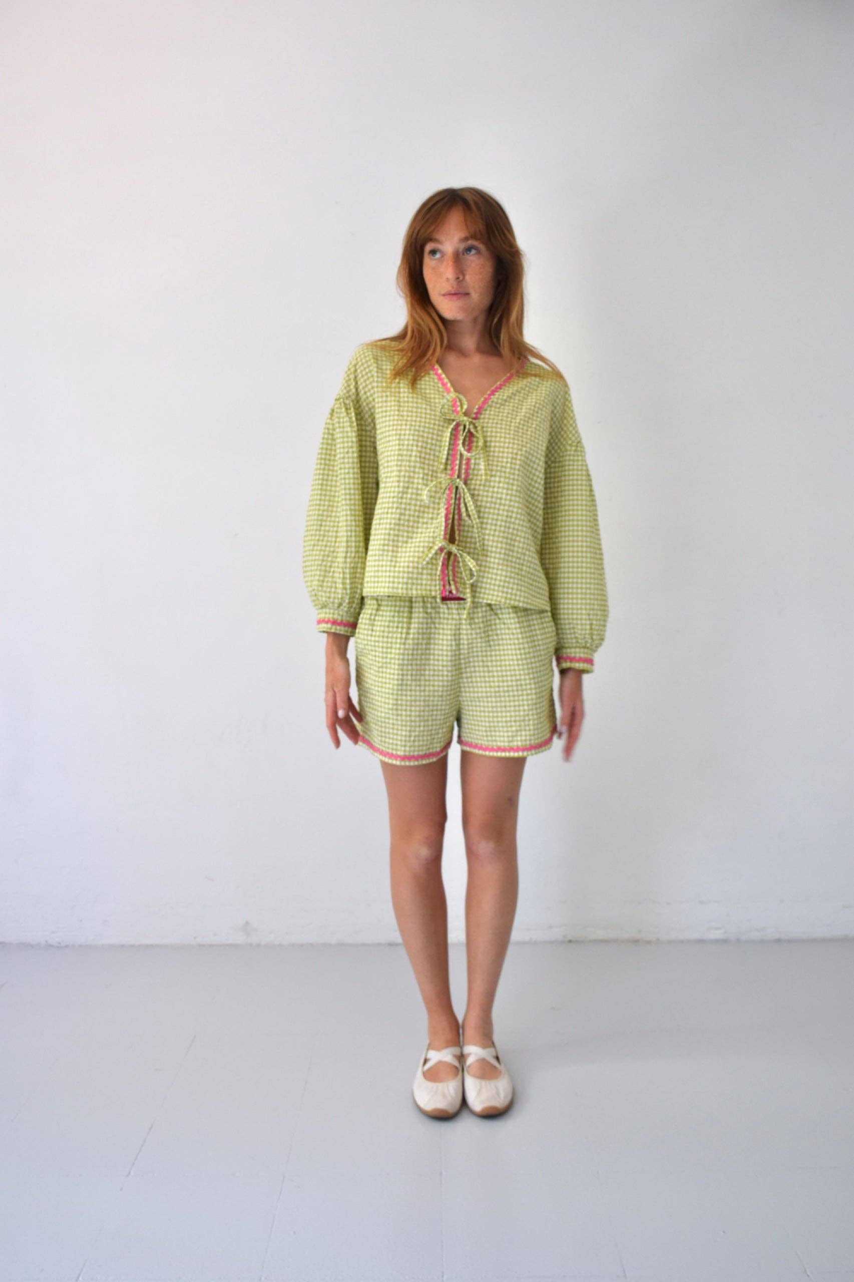 SHORTS | vichy grün