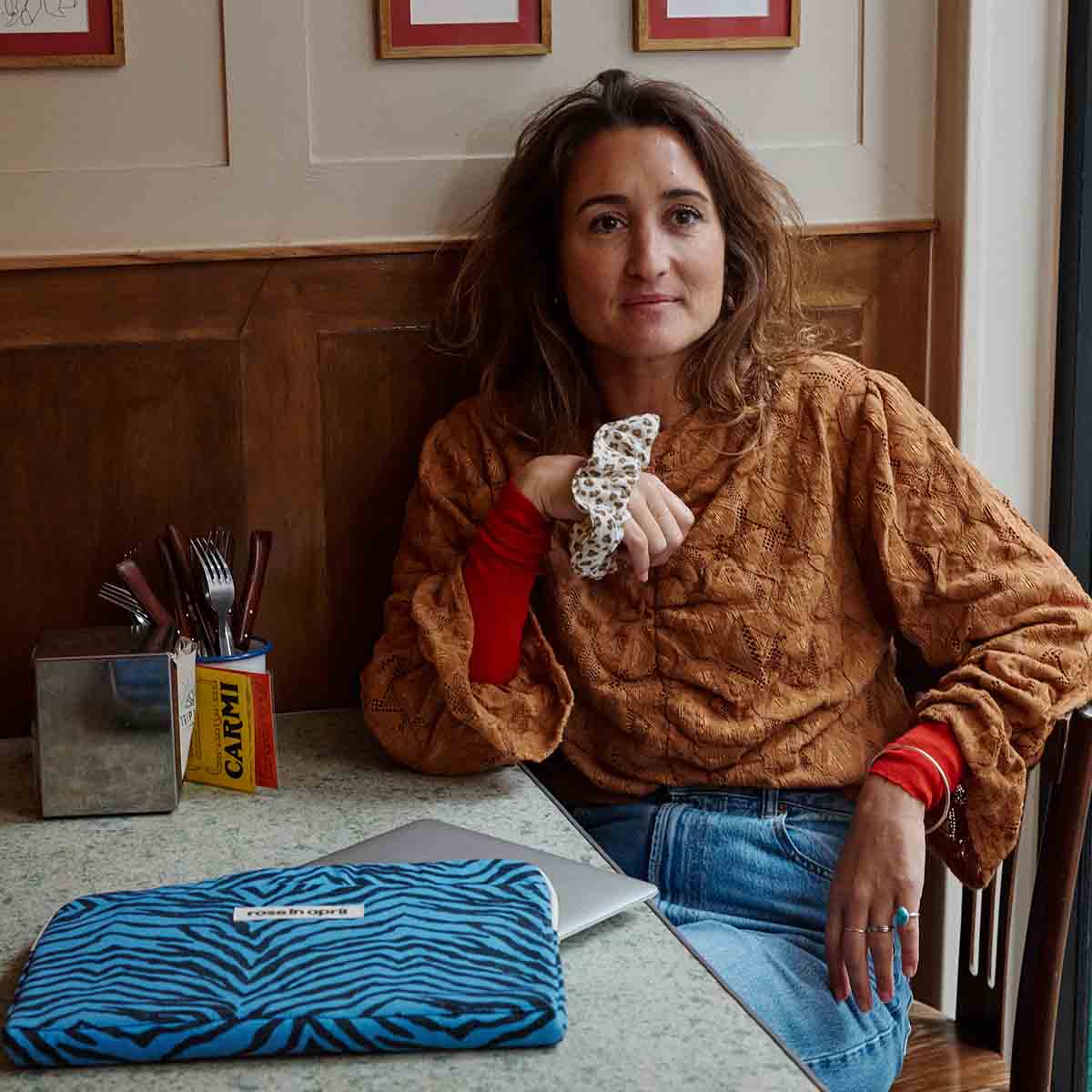 SCRUNCHIE | mini | crème leopard