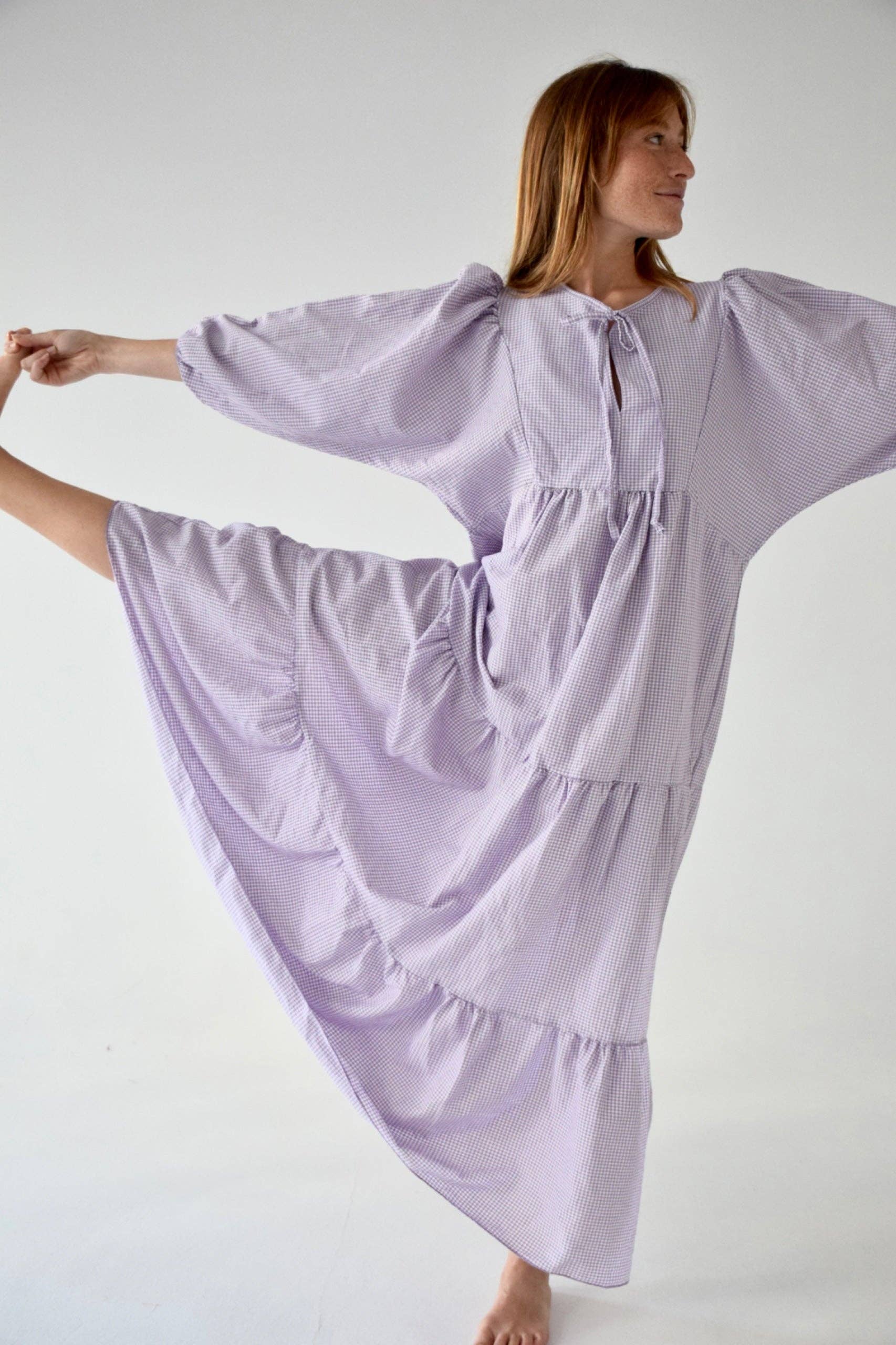 Kleid Gabriela Violett: S