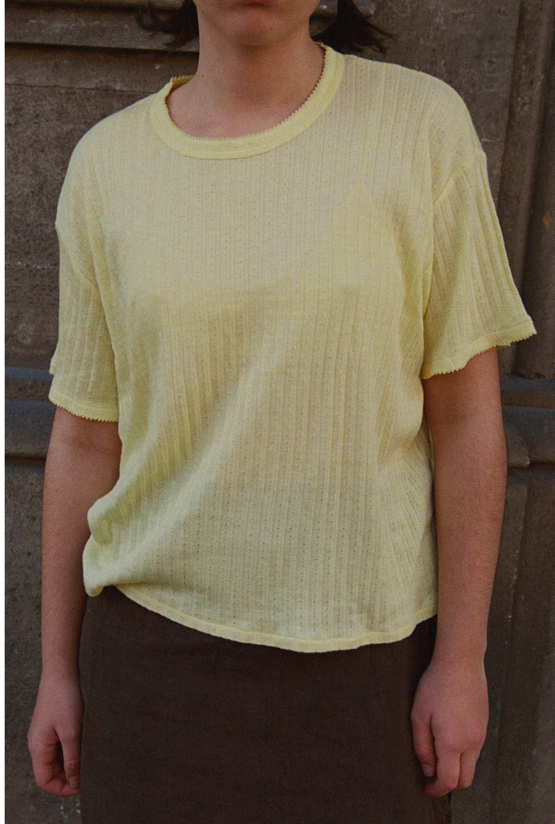 LEICHTES T-SHIRT | lemon