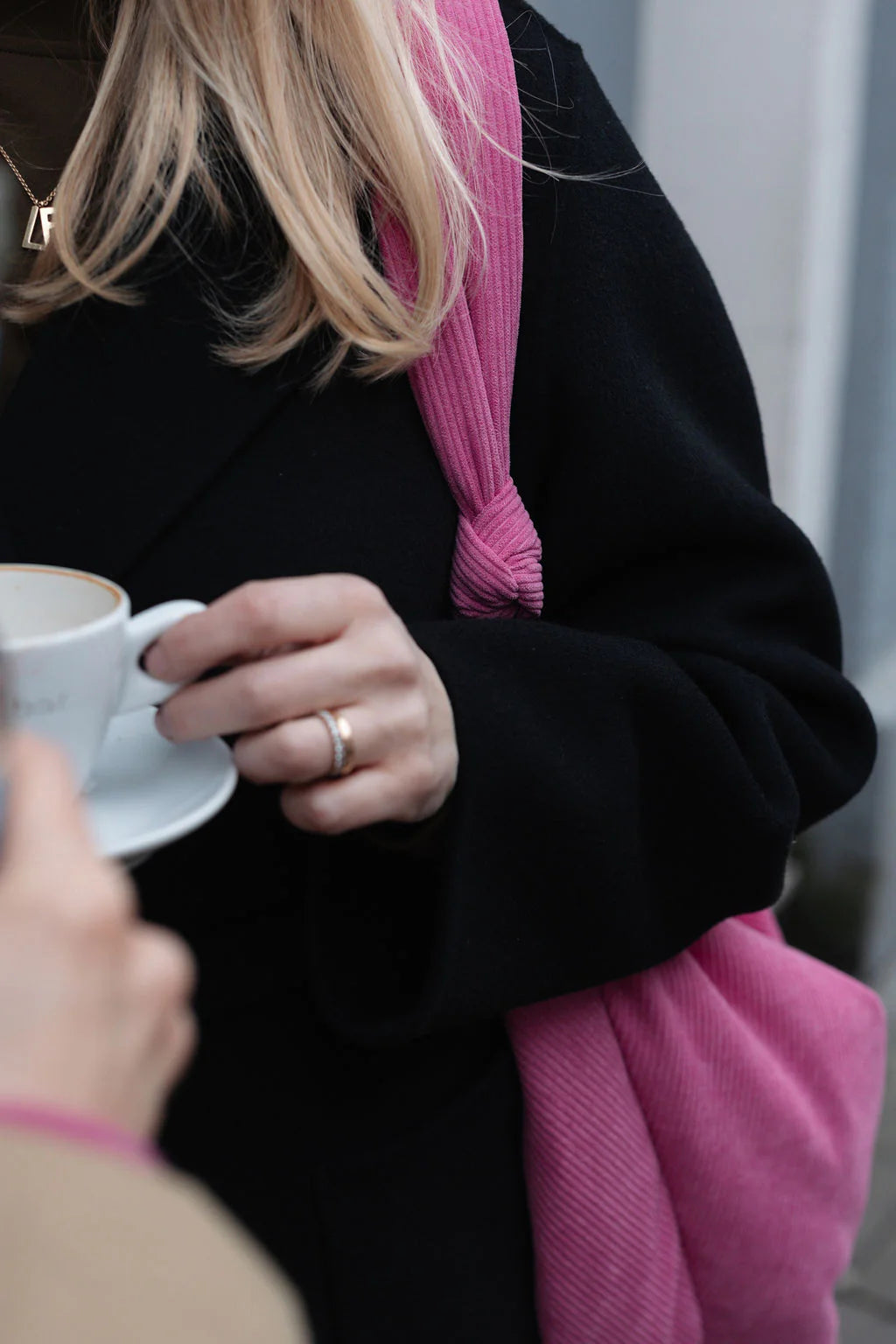 MOM BAG | LUKKILY BAG #1 | cord pink