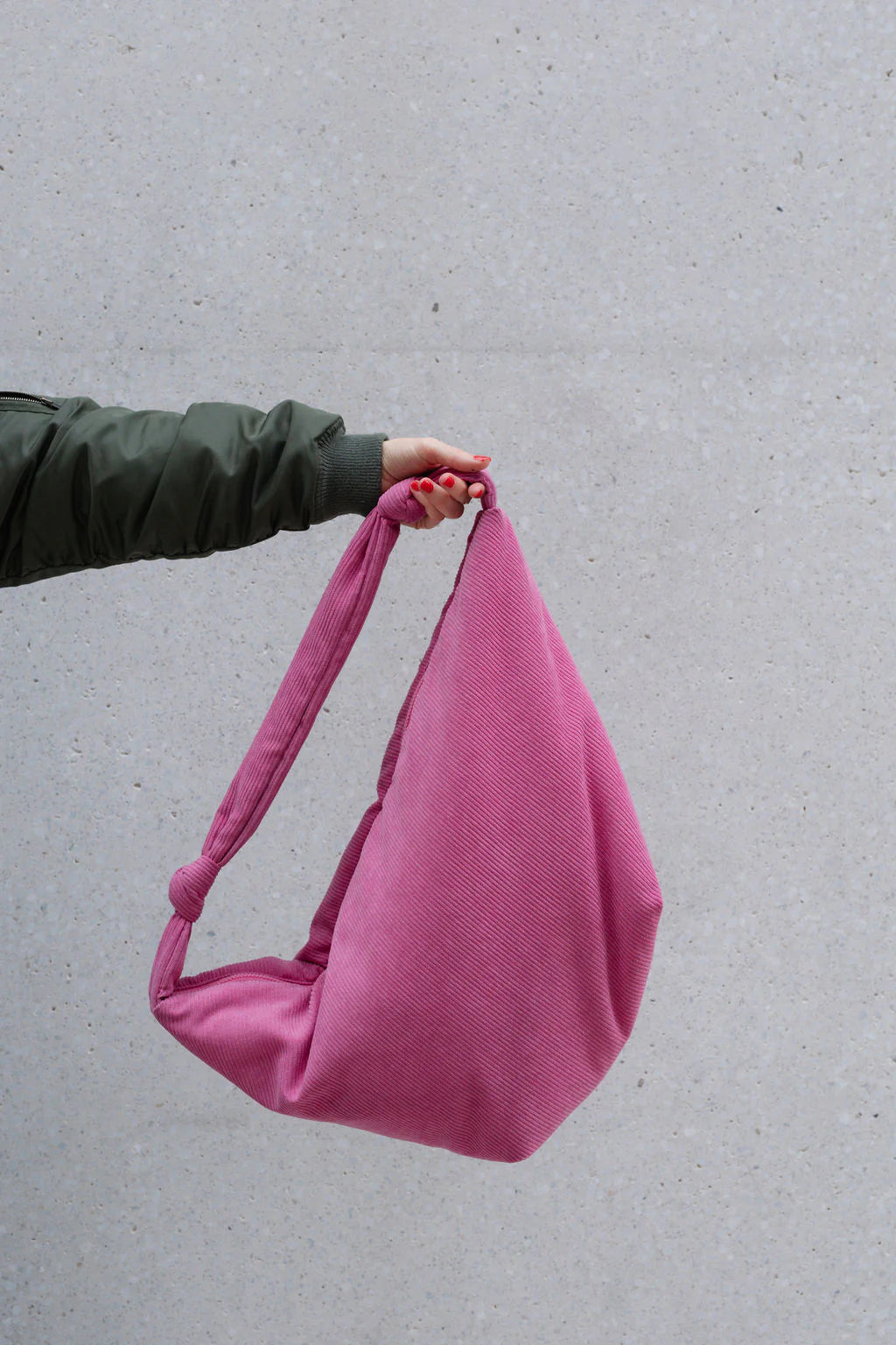 MOM BAG | LUKKILY BAG #1 | cord pink