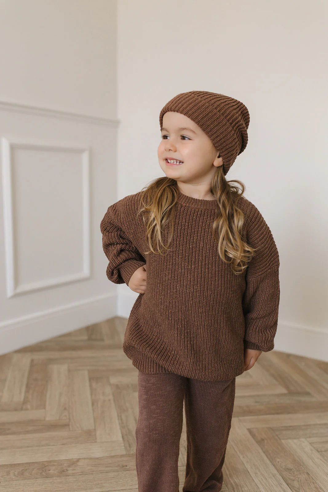 STRICK-PULLOVER | cocoa