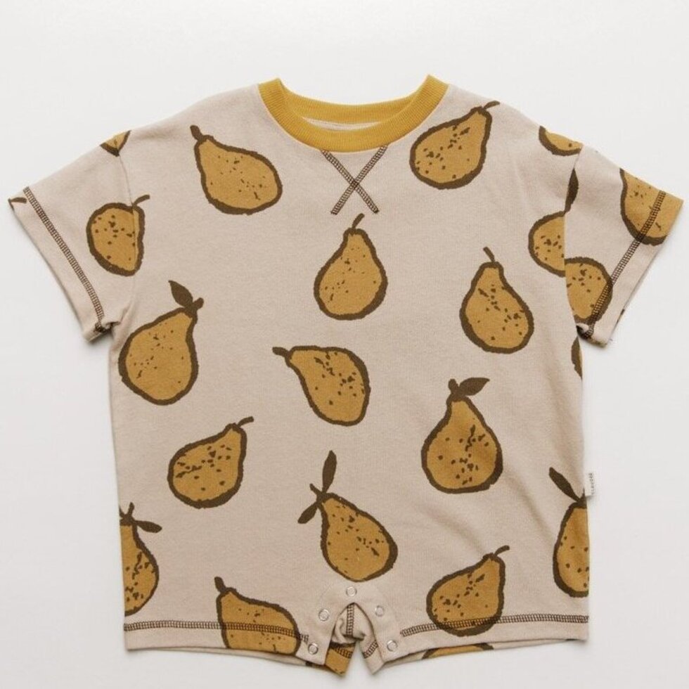 PRE-ORDER: ONESIE MIT BIRNENPRINT