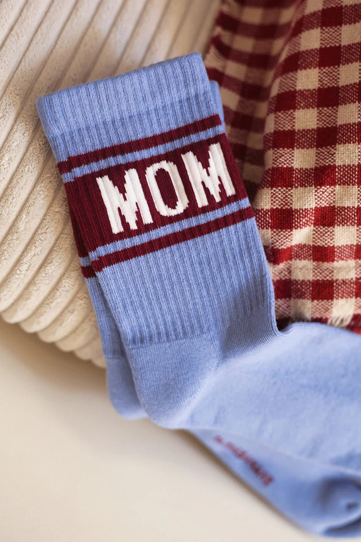 SOCKEN MOM | lila & burgundy