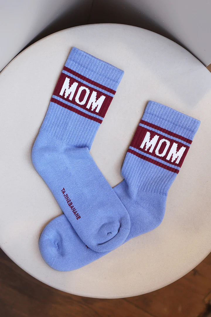 SOCKEN MOM | lila & burgundy