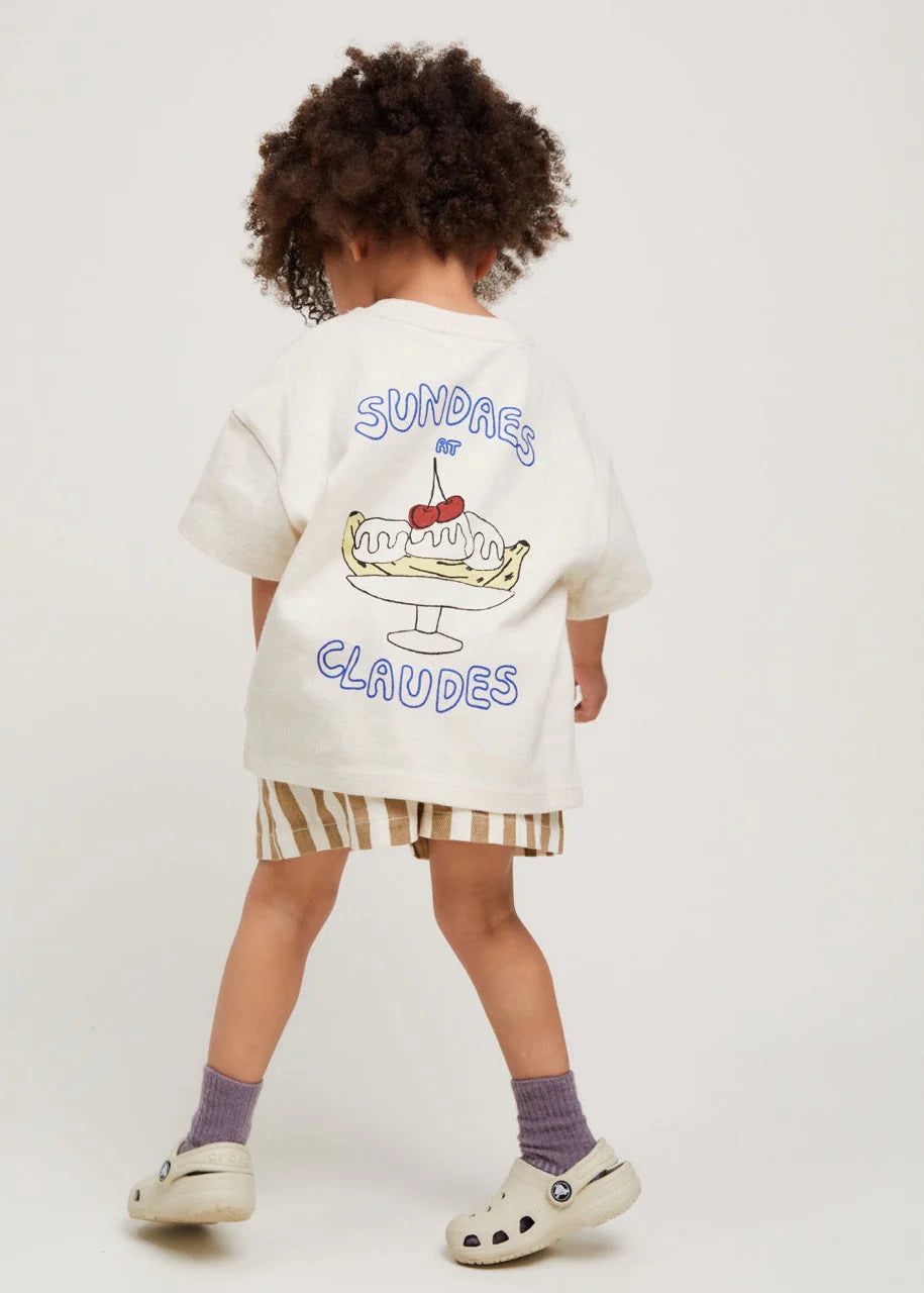 OVERSIZE T-SHIRT | 'Sundaes at Claudes' 🍦🍒