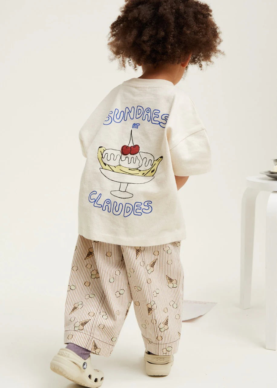 OVERSIZE T-SHIRT | 'Sundaes at Claudes' 🍦🍒