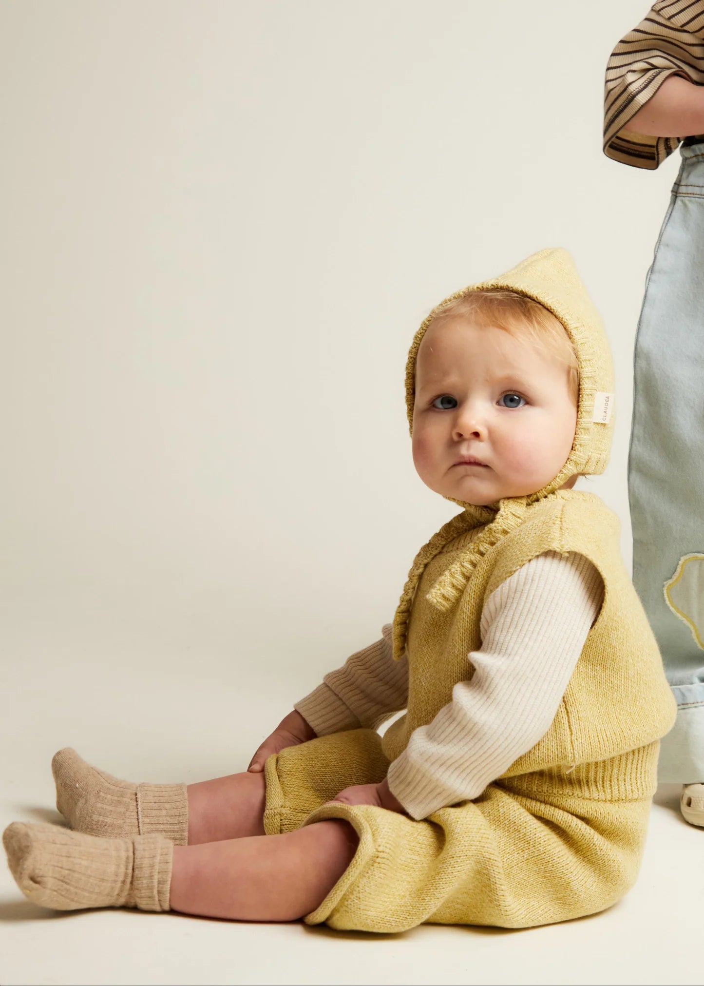 STRICKHOSE | mustard