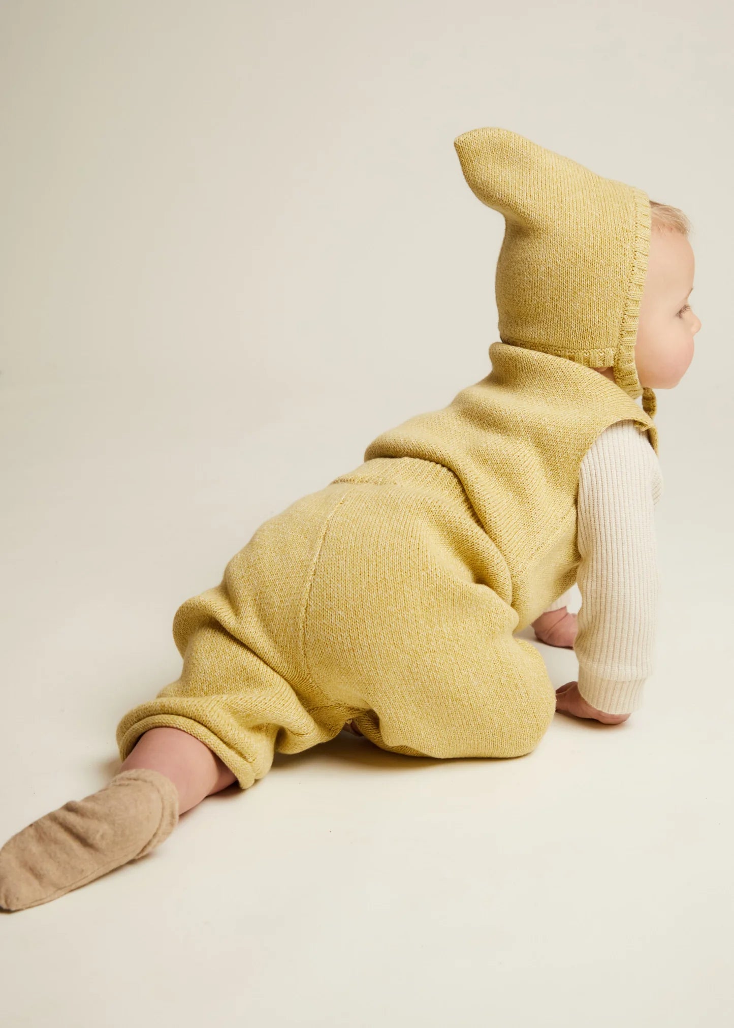 STRICKHOSE | mustard