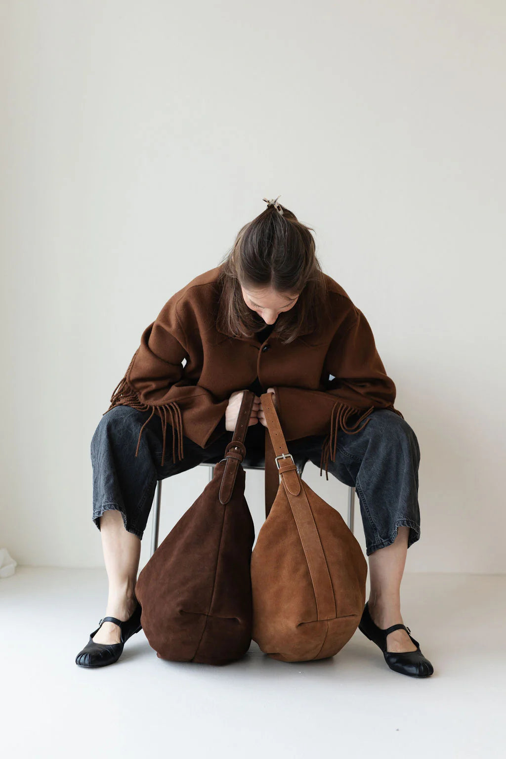 MOM BAG | LUKKILY BAG #5 | leather chocolate