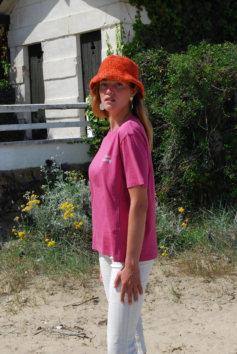 STILL-T-SHIRT | La P'allaite | raspberry