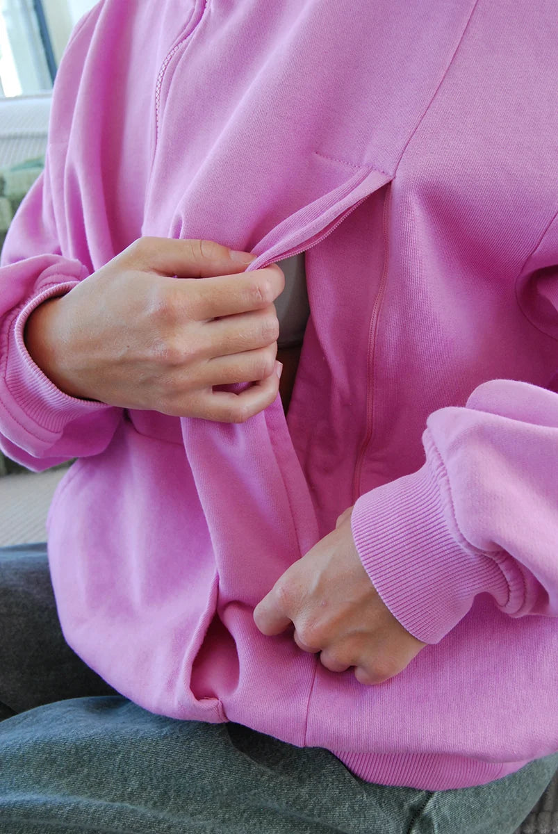 STILL-SWEATSHIRT | Soeur'fing | pink