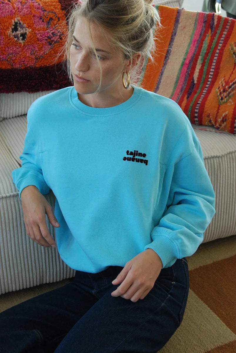STILL-SWEATSHIRT | türkis