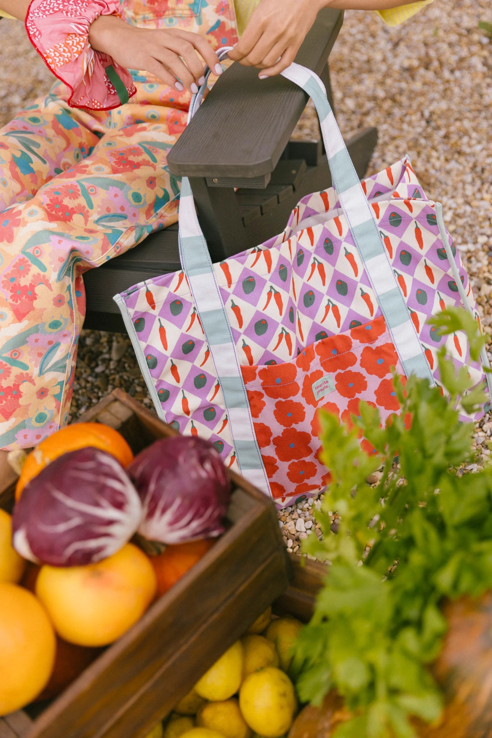 TOTE BAG | FORMAGGIO | gemustert