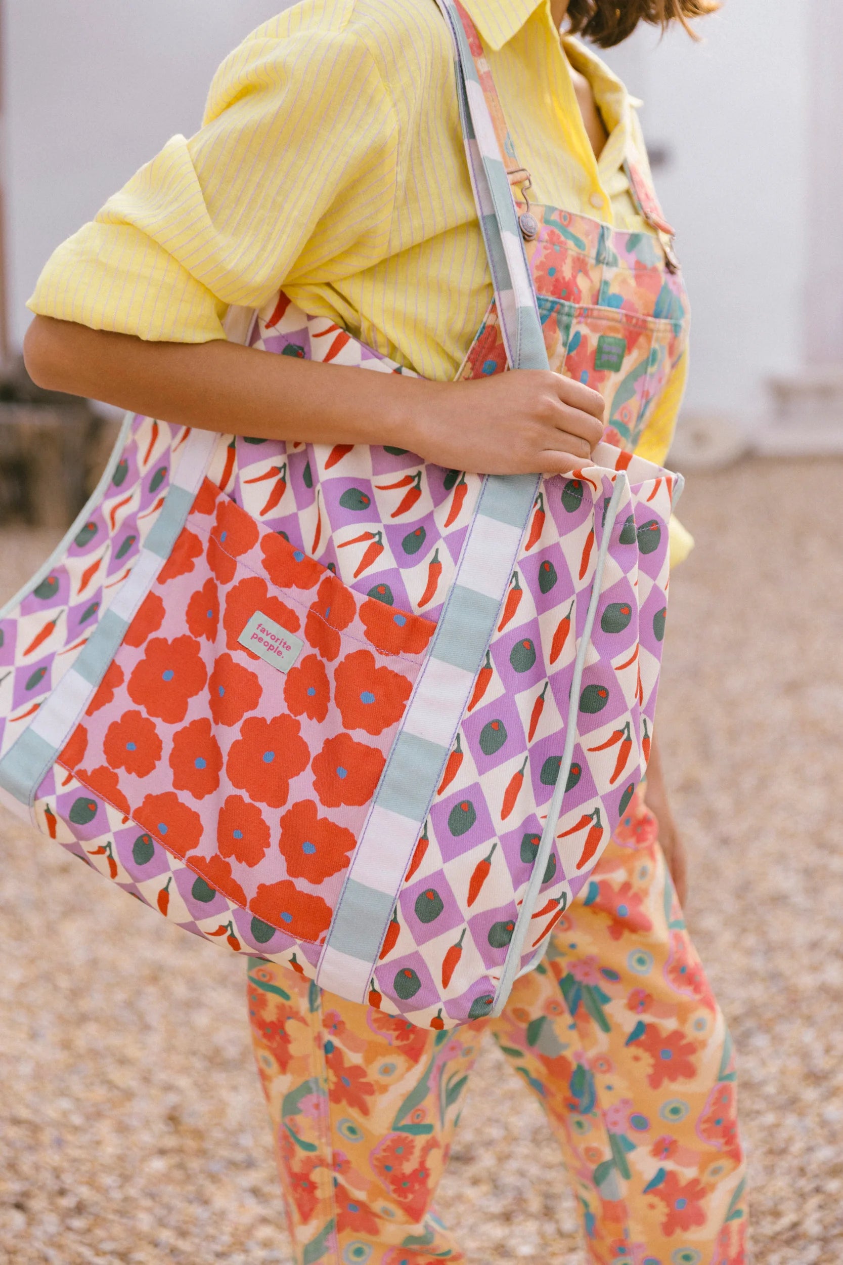 TOTE BAG | FORMAGGIO | gemustert