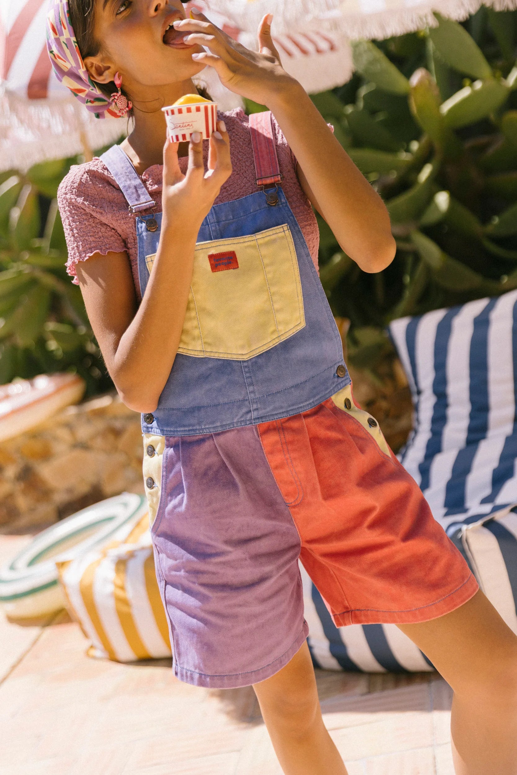 SHORT-LATZHOSE MOZZARELLA | MAMA