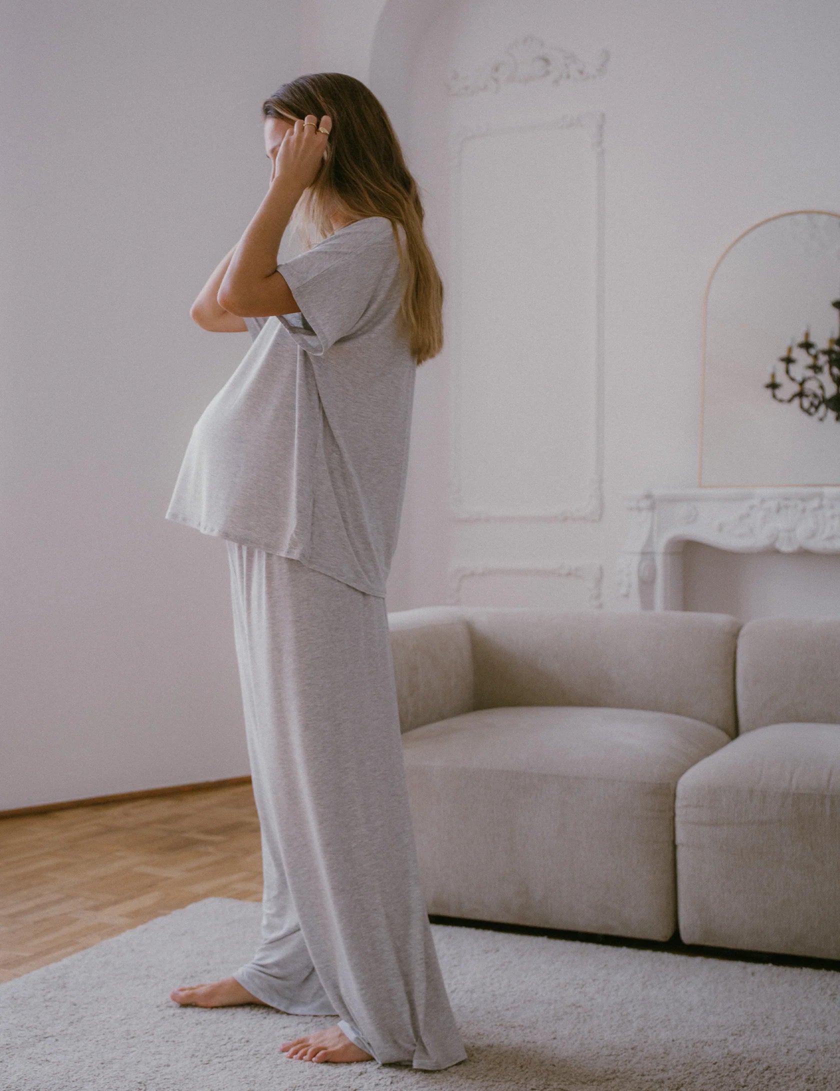 BASIC T-SHIRT | light grey