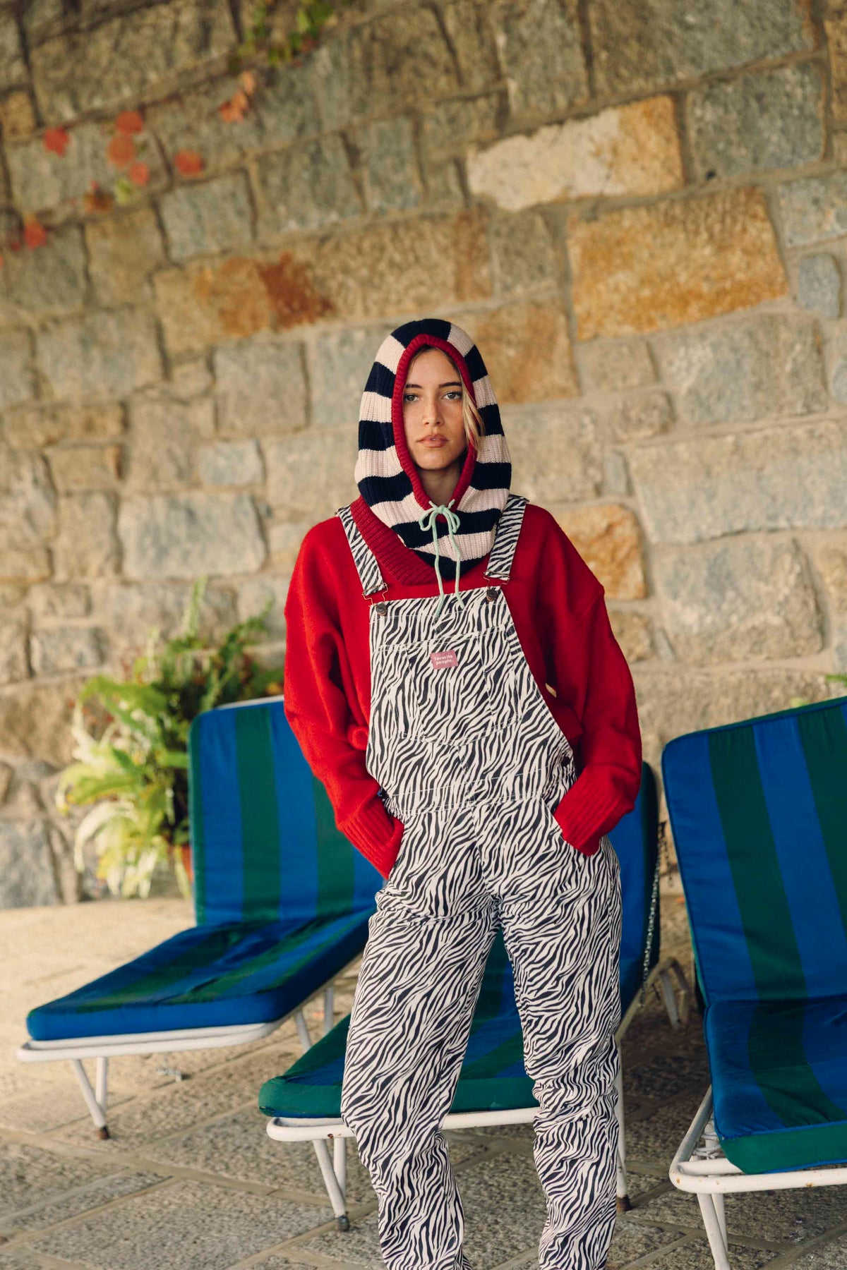 LATZHOSE MAMA | zebra