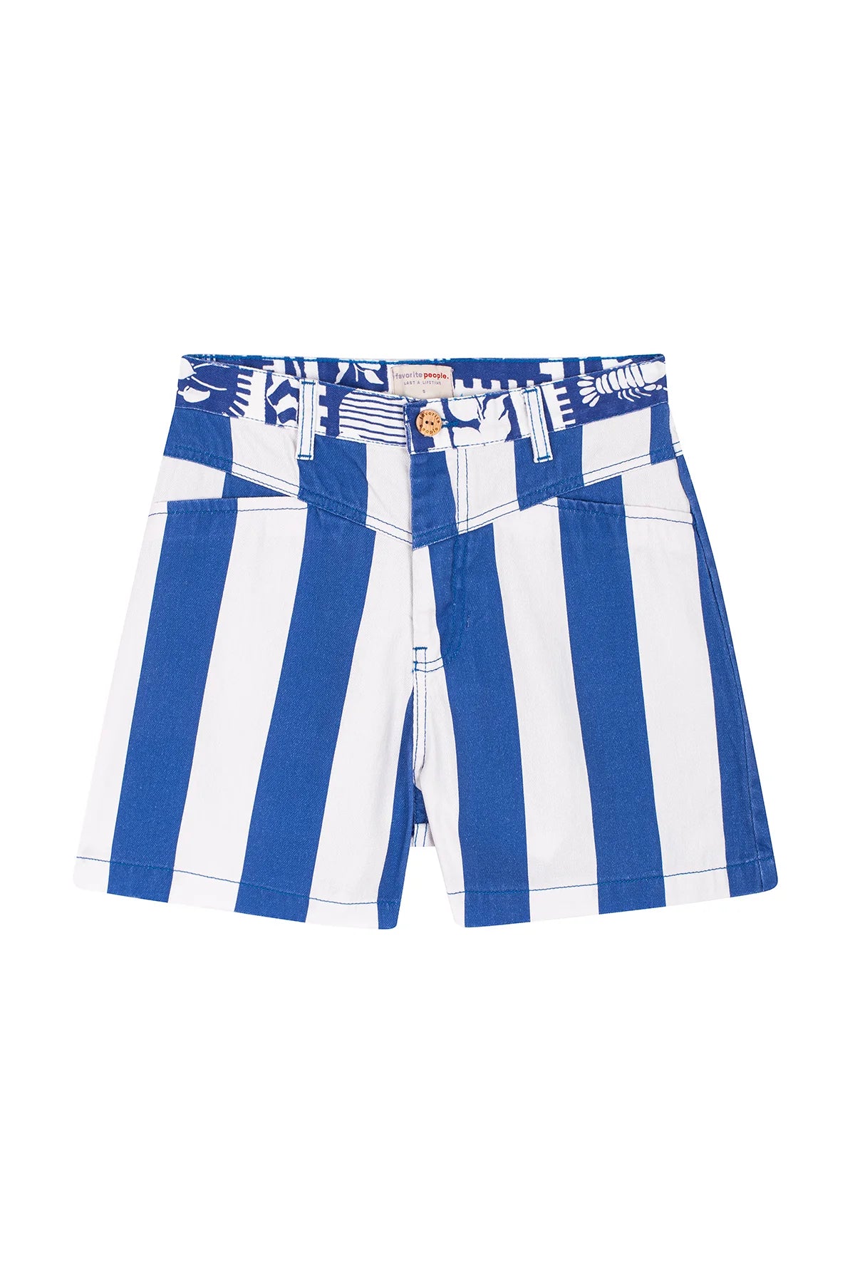 SHORTS POSITANO | MAMA | gestreift