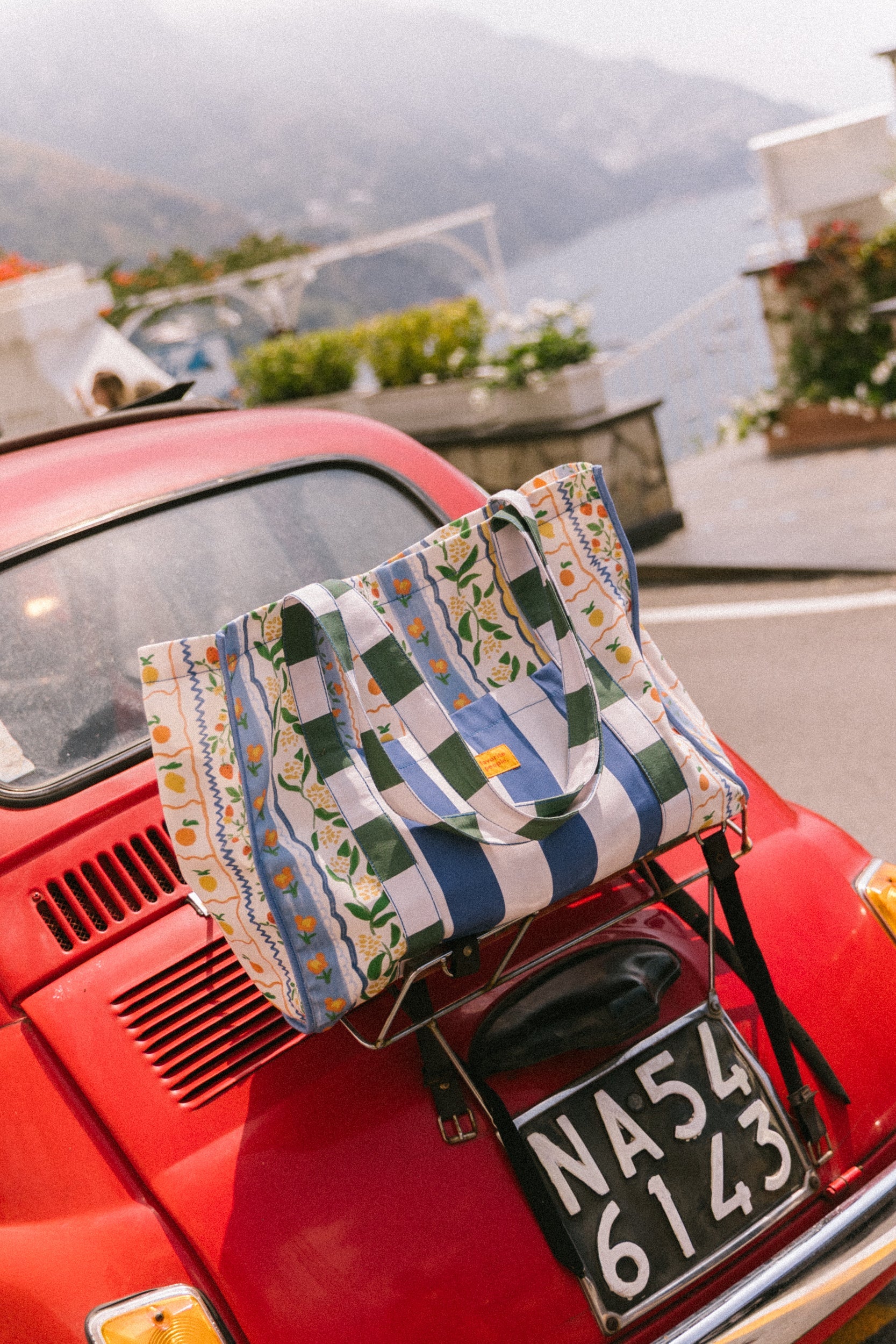 TOTE BAG | AMALFI | gemustert