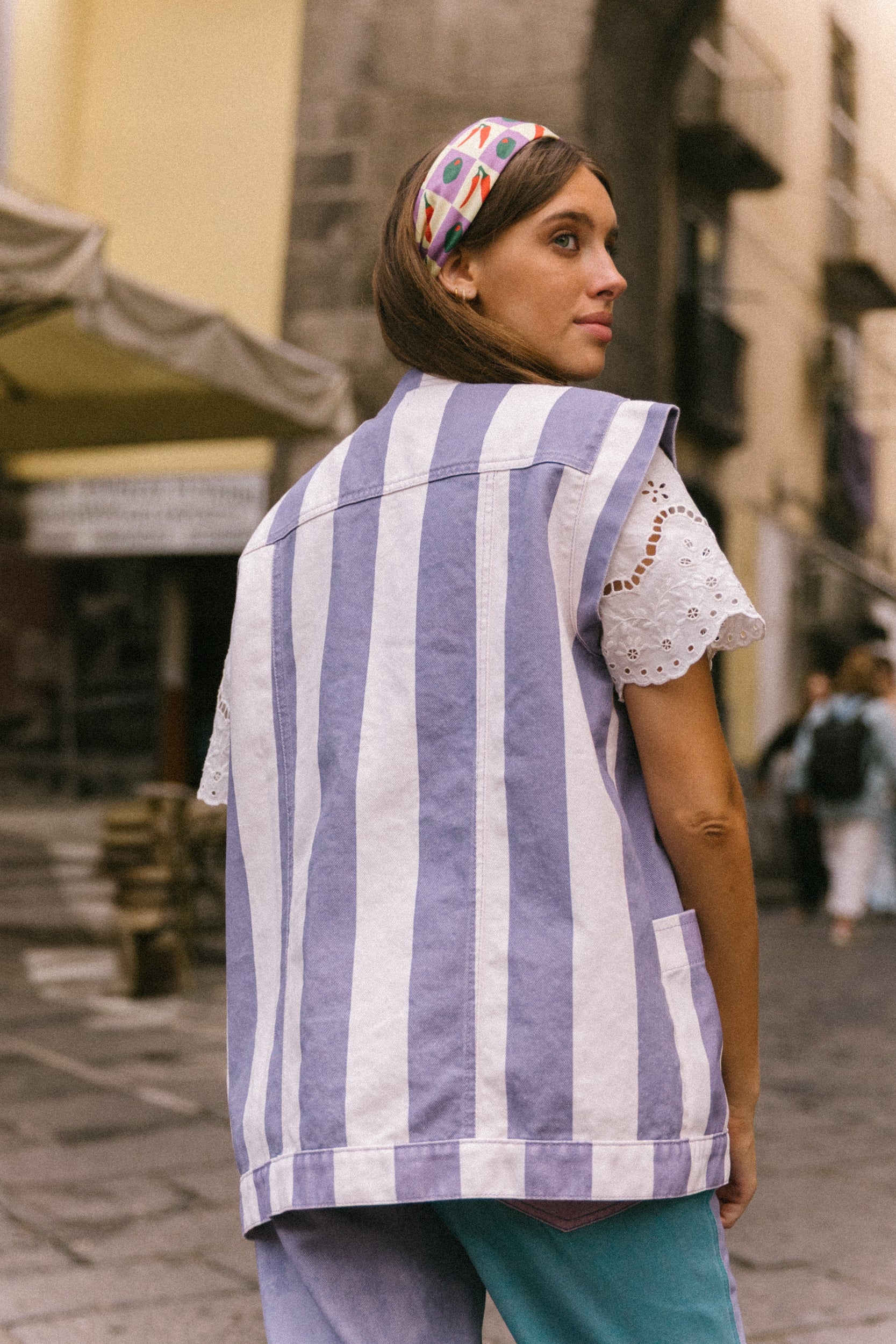 WESTE AMORE | MAMA | gestreift