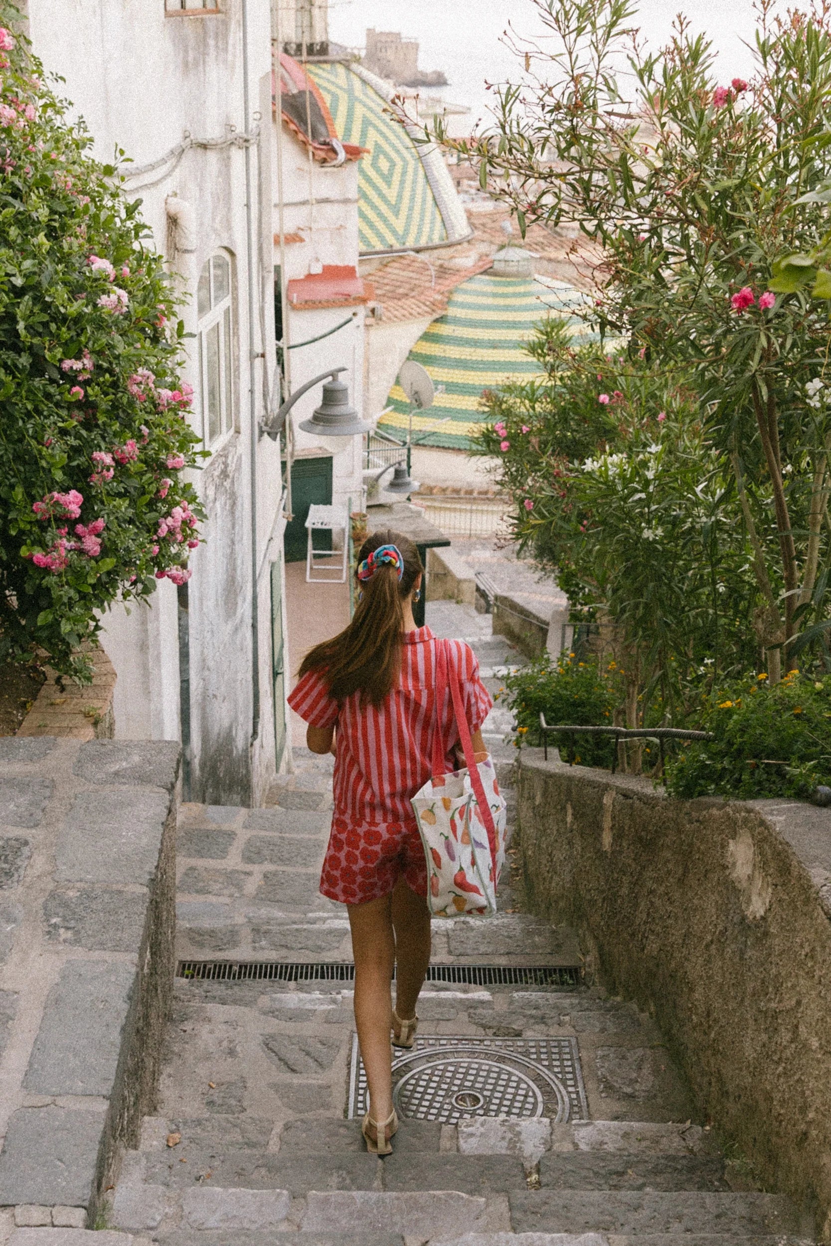 SHORTS NAPOLI | MAMA | gestreift
