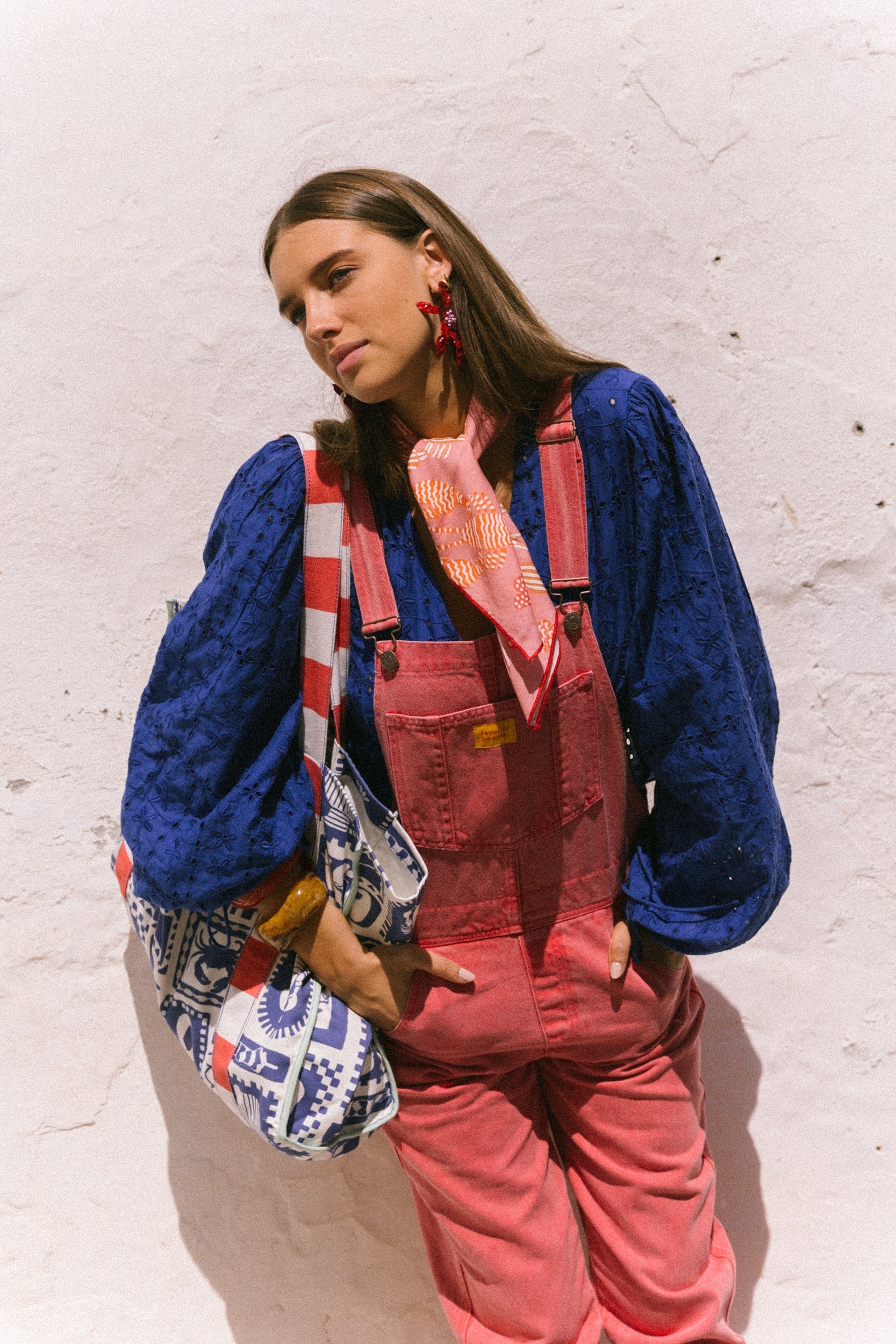 LATZHOSE CHERRY TOMATO | MAMA | vintage rot