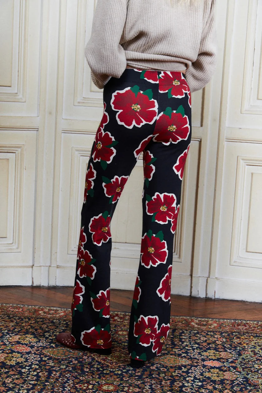 FLARED LEGGINGS DONNA | blumenprint