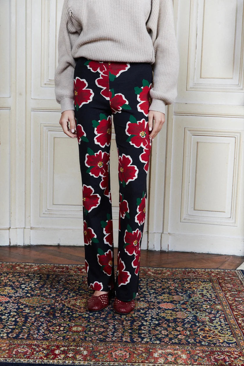 FLARED LEGGINGS DONNA | blumenprint