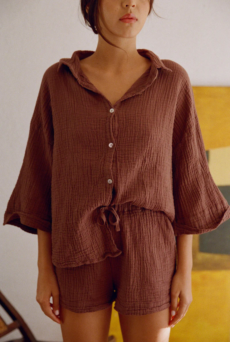 MARRA SHIRT | cocoa