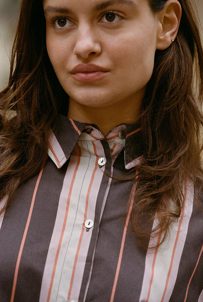 BLUSE AUS POPELINE | 