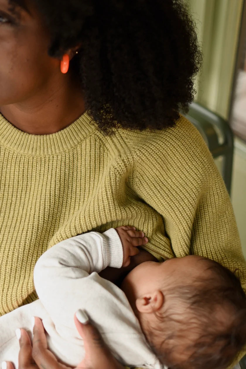 STILL-PULLOVER | anise green