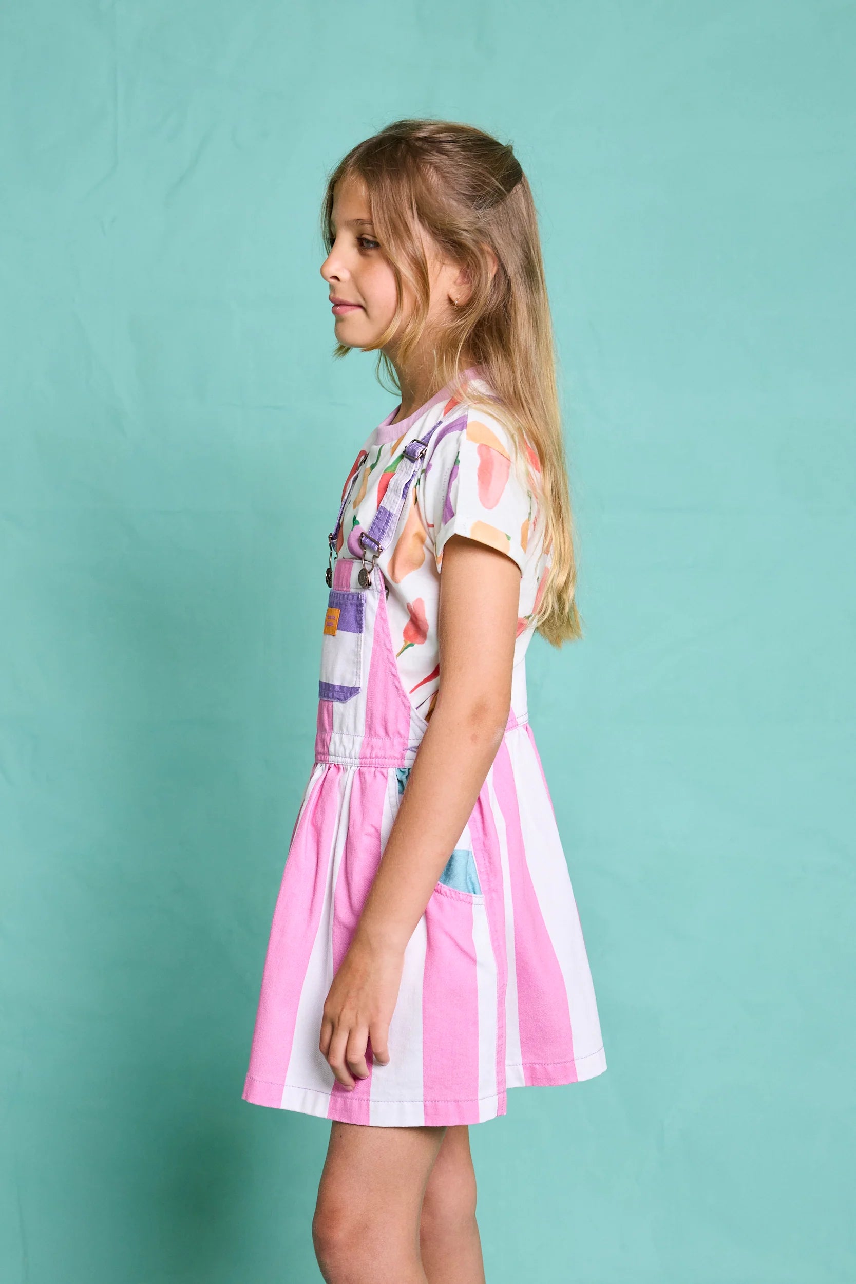 LATZKLEID AMORE | gestreift